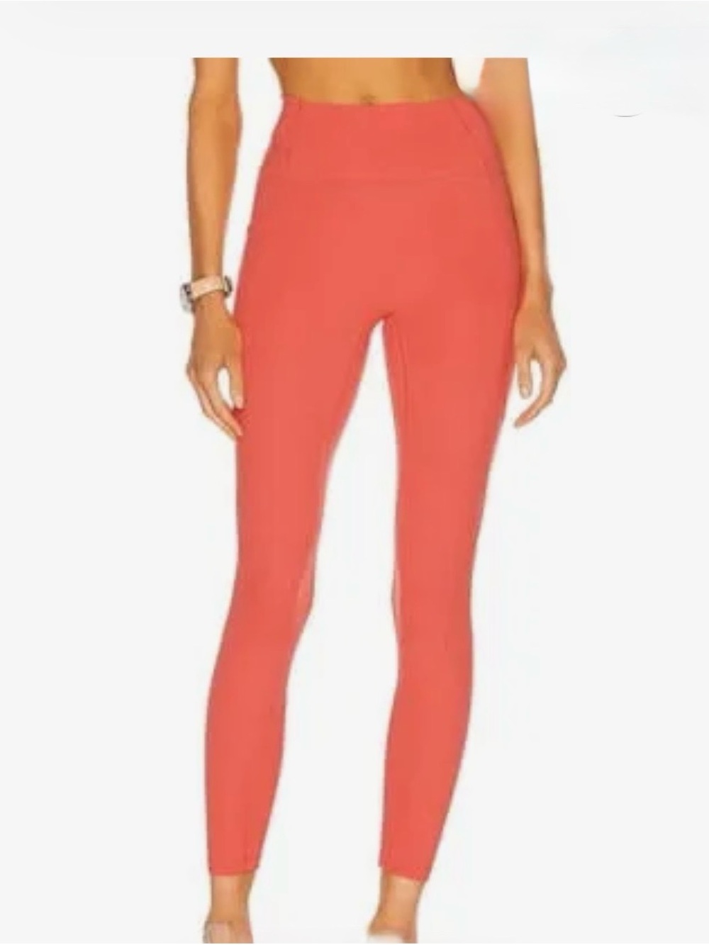 NWT $130 Bandier Leggings for Women in Mineral Red Size Medium